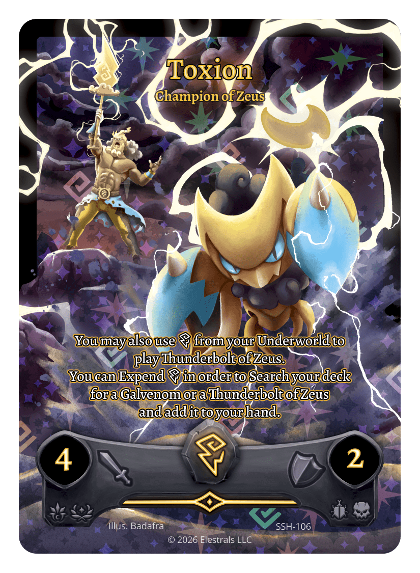 Toxion - Champion of Zeus - SSH-106